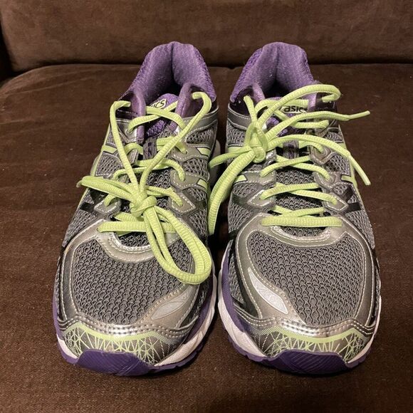 Mint Condition ASICS GEL KAYANO 21 10 US 42 EUR Womens Running Shoes Purple - Picture 4 of 12